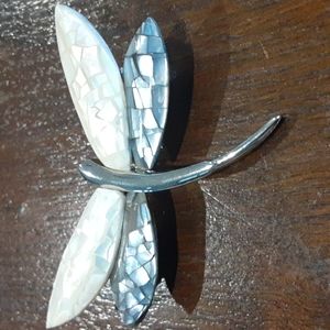Dragonfly Brooch (LC) Lauren Conrad collection Mother of Pearl